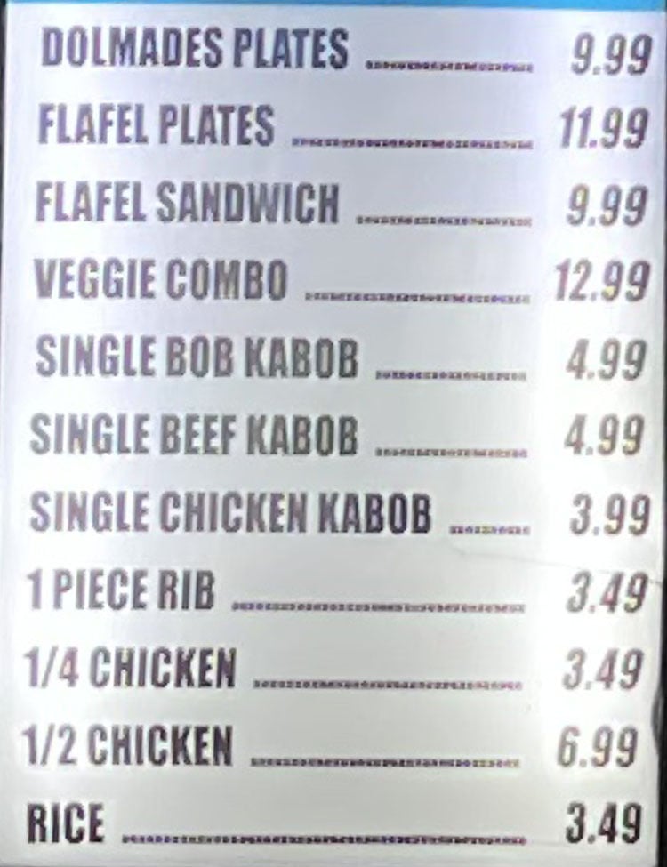 Best Chicken & RIbs menu May 2023 - combos, sides
