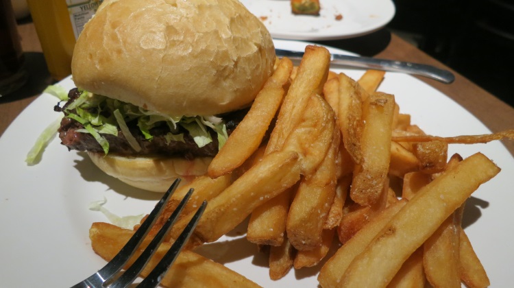 wasatch brew pub in sugarhouse buffalo burger and fries