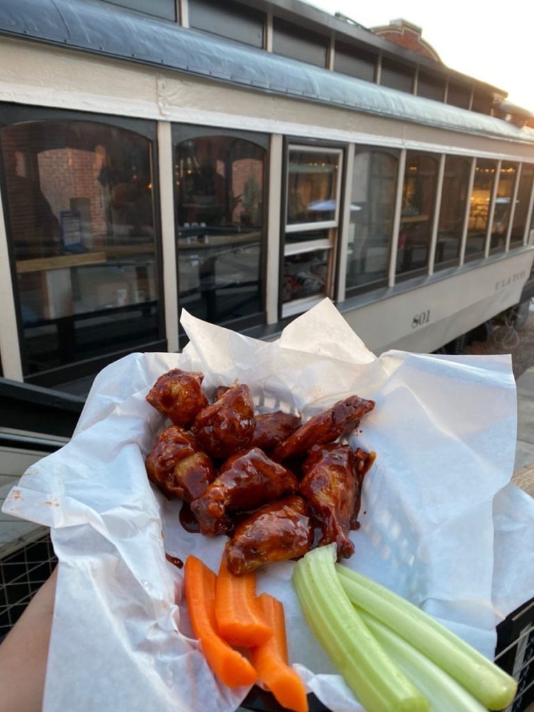 Trolley Wing Company wings