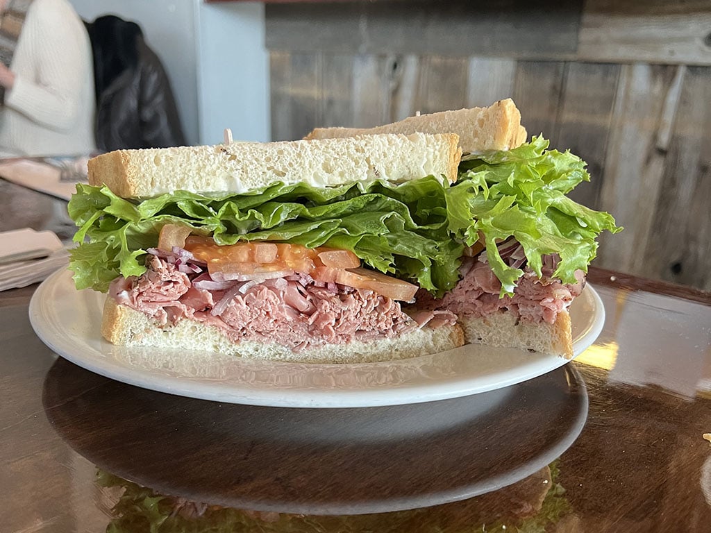 Feldman's Deli - roast beef sandwich