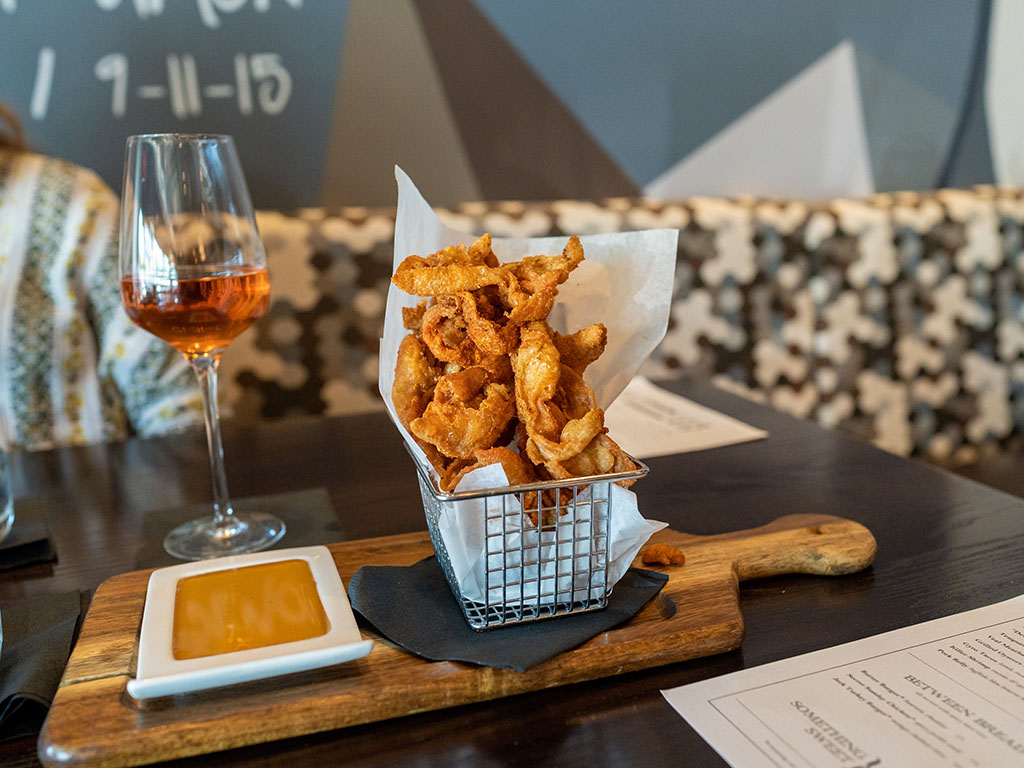 Carson kitchen - crispy chicken skins