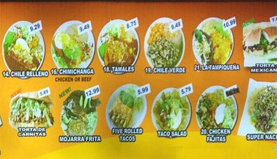 Gual Bertos menu - combo plates 1