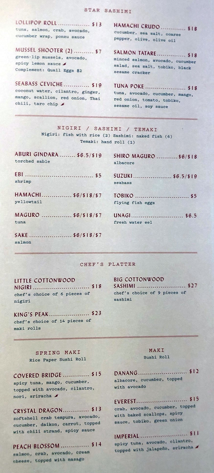 SAOLA - sushi