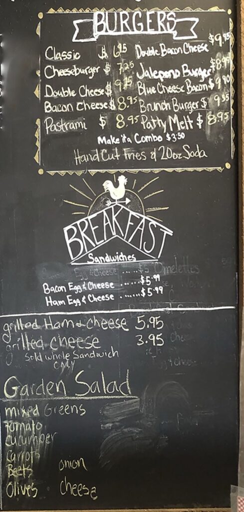 Lettuce And Ladles menu - burgers, breakfast, garden salad