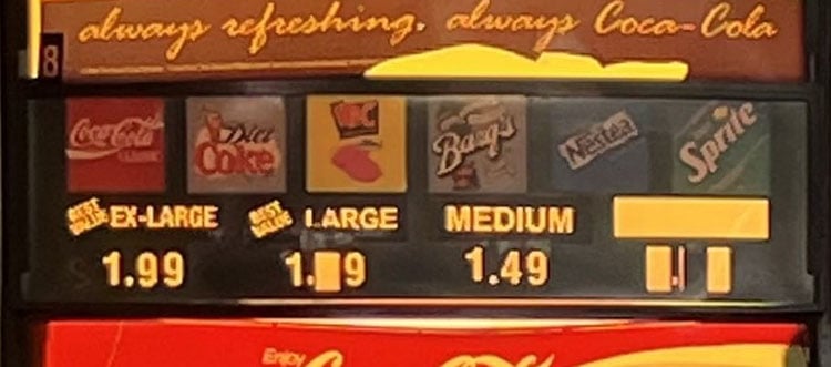Tickles Restaurant menu - beverages