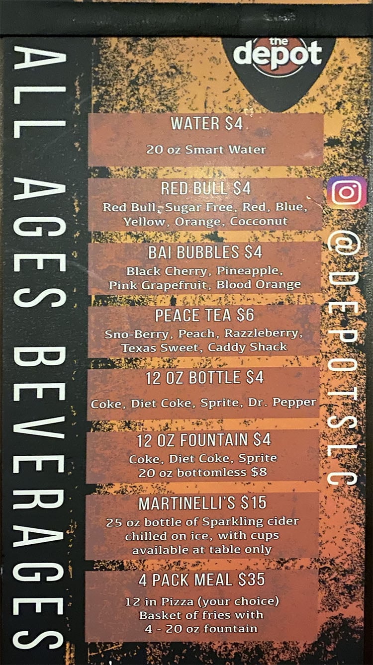 The Depot - alcohol free drinks