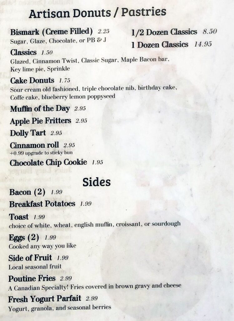 Dolly Donuts - donuts, sides