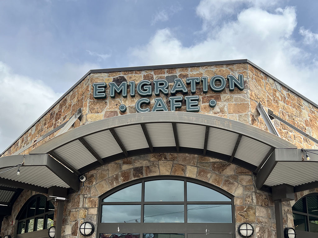 Emigration Cafe exterior (Salt Plate City)