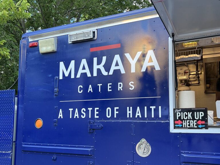 Makaya Caters food truck menu
