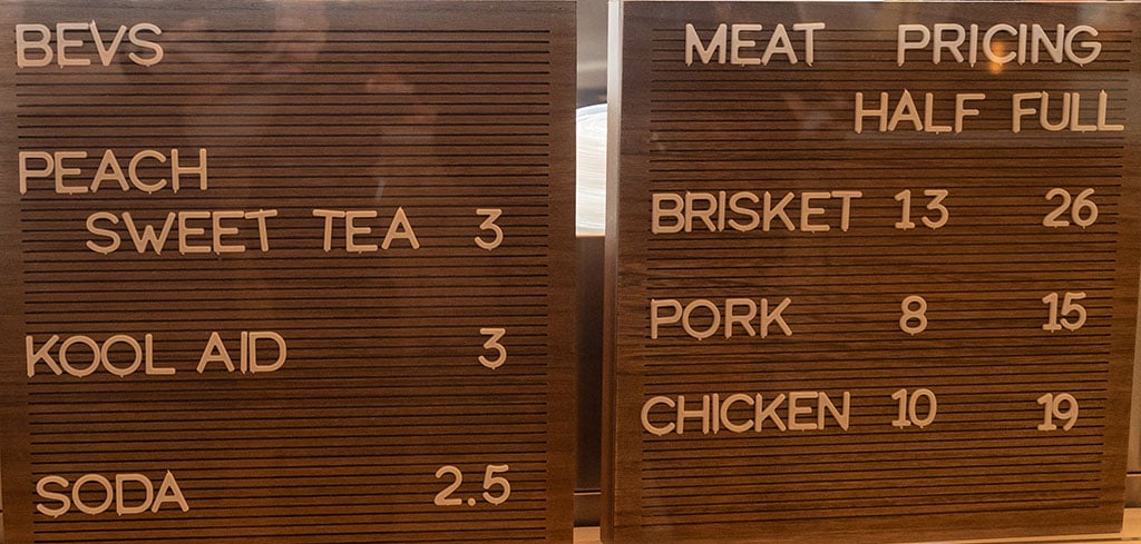 Hog & Tradition at The Local menu 2