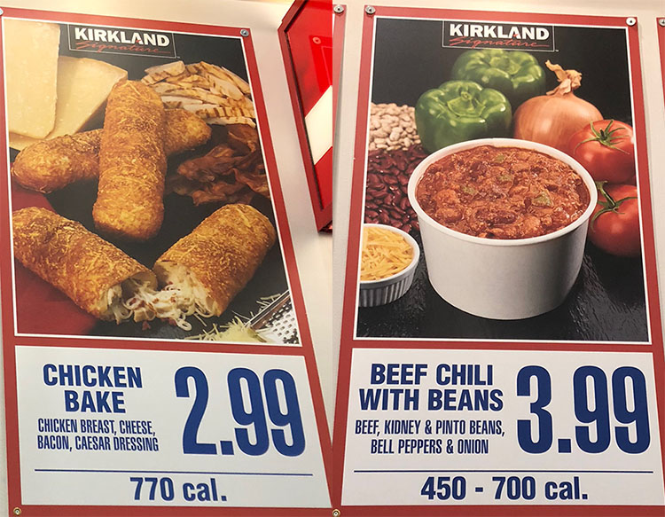 Costco Food Court Menu And Prices Slc Menu