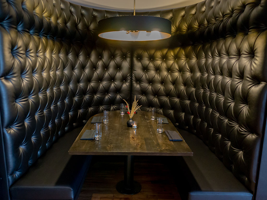 Table X booth seating