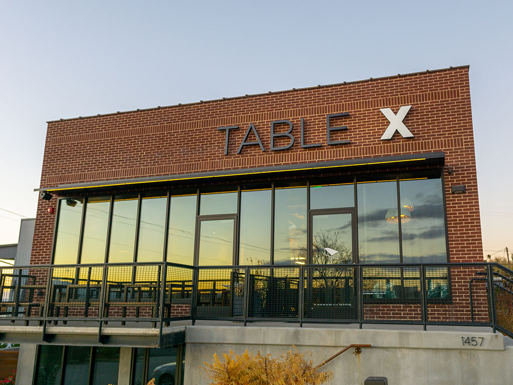 Table X exterior